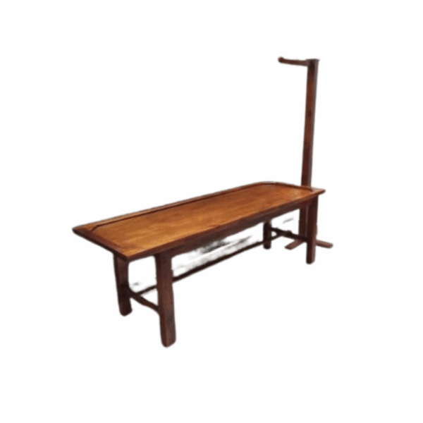 Dhara Bed with Stand (Mahogany)